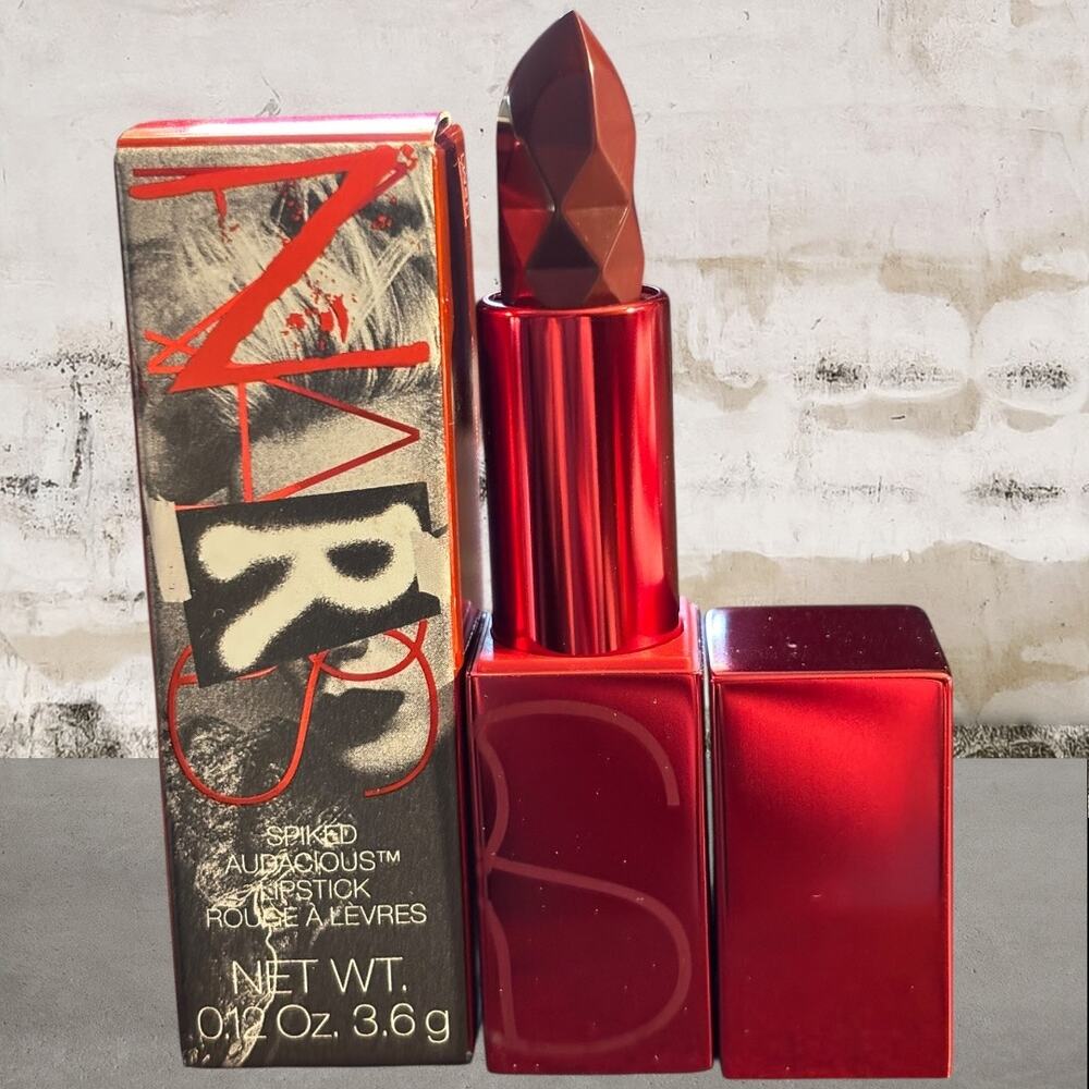 NARS Spiked Audacious Lipstick — Deep Brown Ruby Case